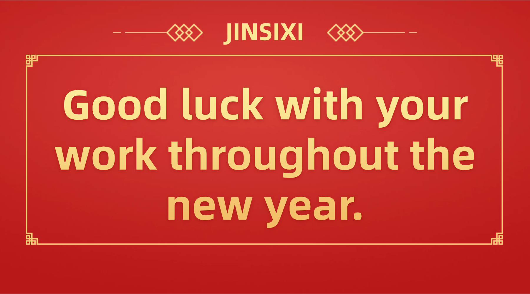 Jinsixi alustab hea meelega tööd ja loob koos sära